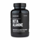 Nduranz Beta Alanine – 150 kapsul, črna steklenička s teksturirano etiketo, belim besedilom z odmerki in podrobnostmi o porcijah.