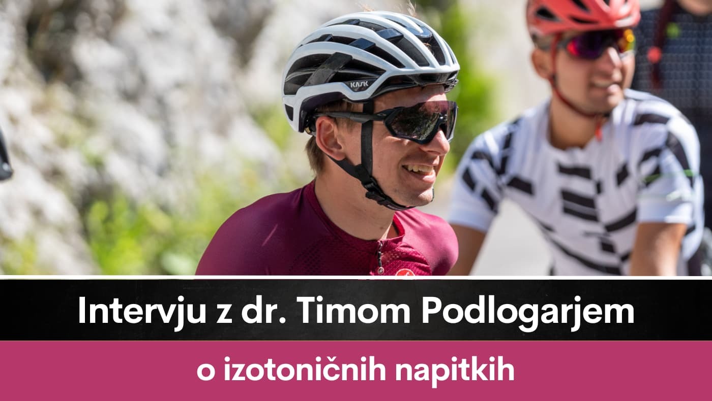 Intervju z dr. Timom Podlogarjem o izotoničnih napitkih