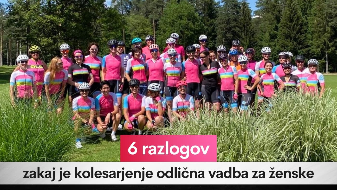 6 razlogov, zakaj je kolesarjenje odlična vadba za ženske