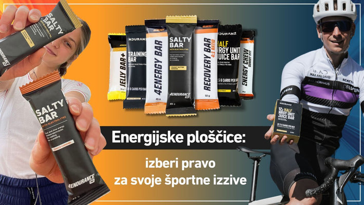 Energijske ploščice izberi pravo za svoje športne izzive