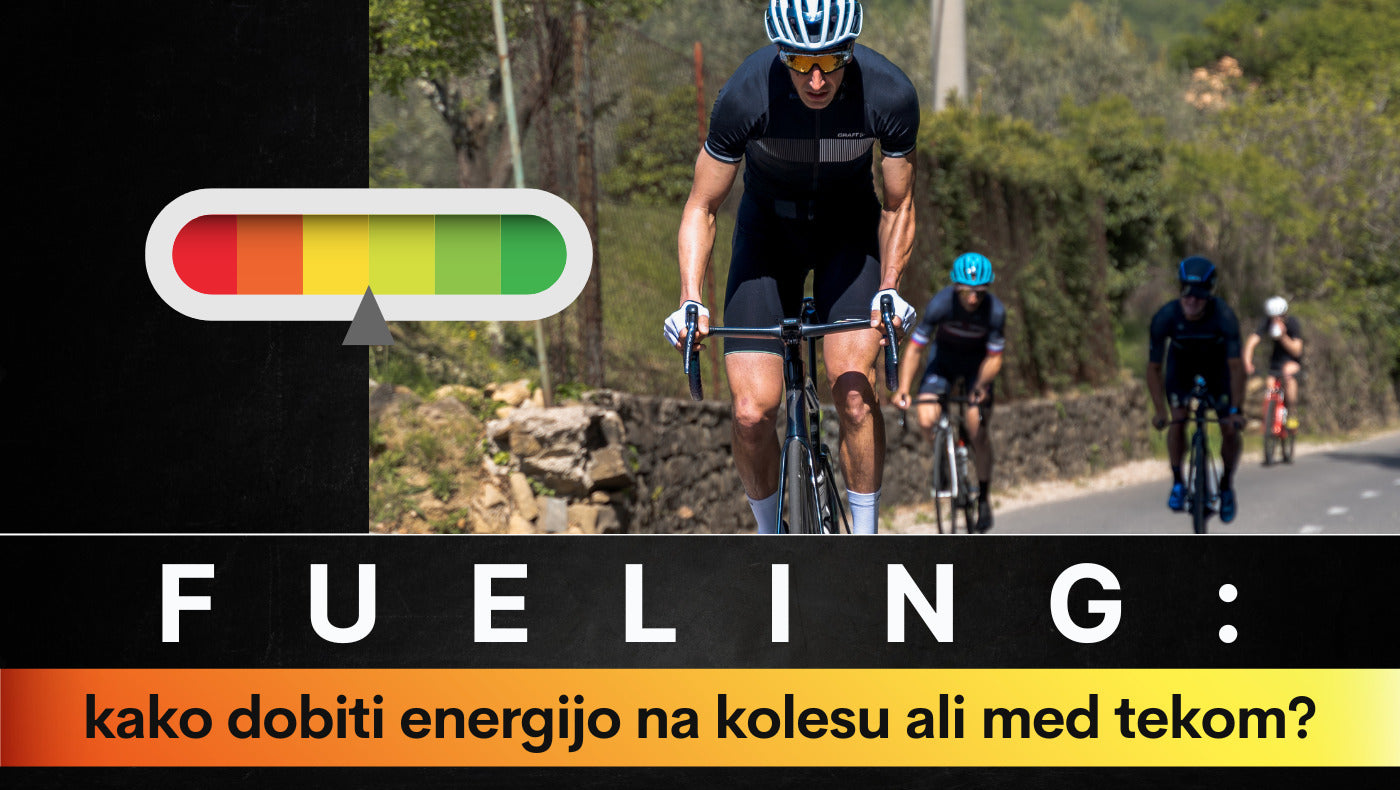 Fueling: kako dobiti energijo na kolesu ali med tekom?