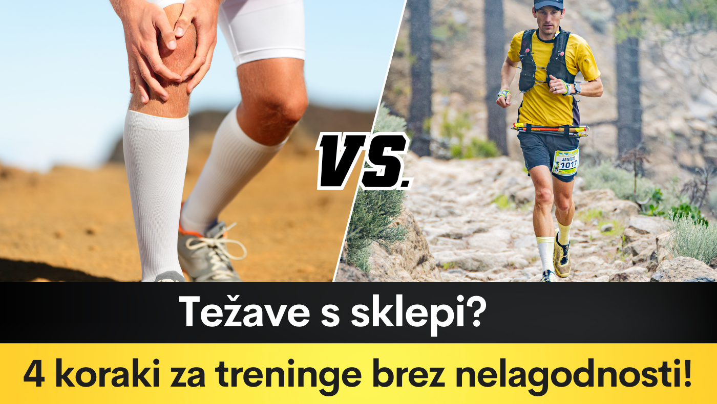 Težave s sklepi? 4 koraki za treninge brez nelagodnosti!