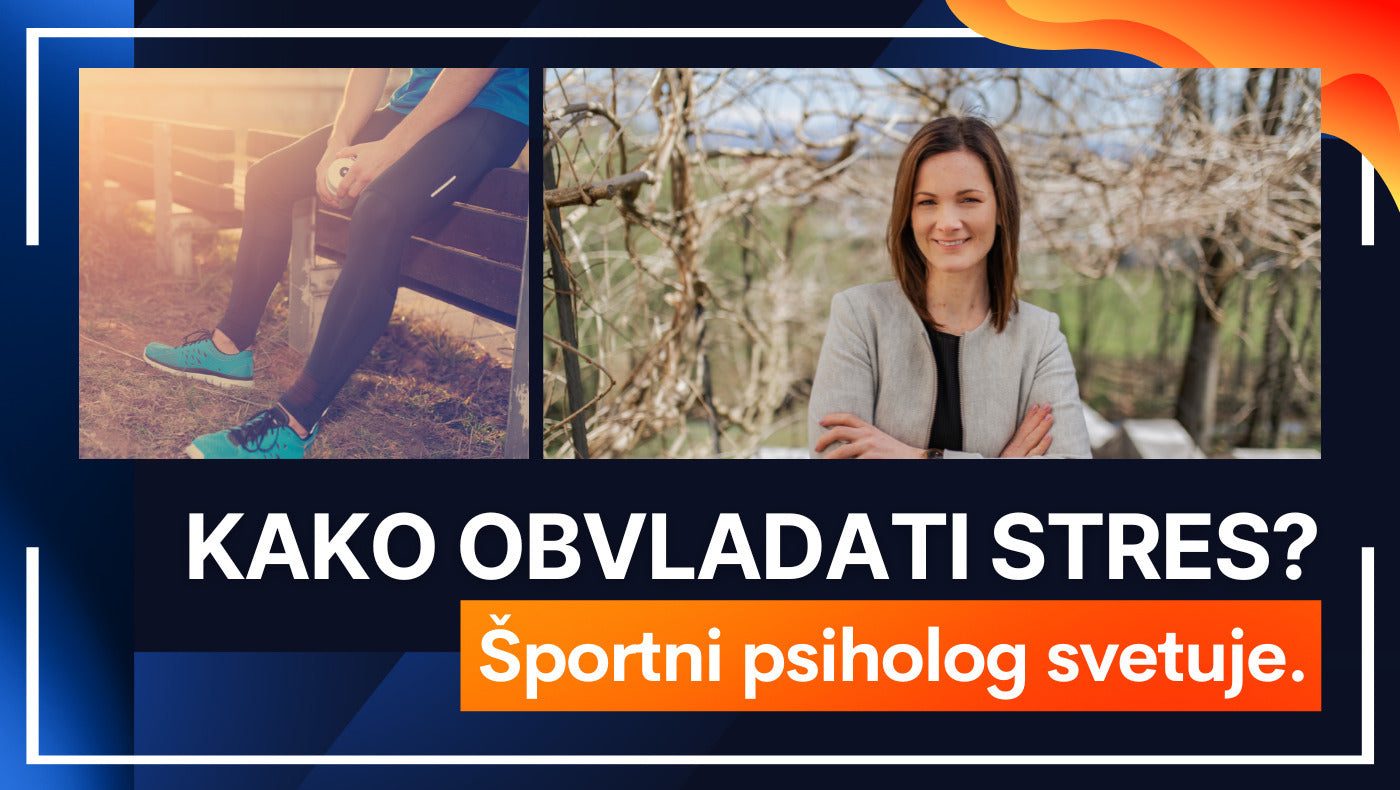 Kako obvladati stres in vsiljive misli? Športni psiholog svetuje.