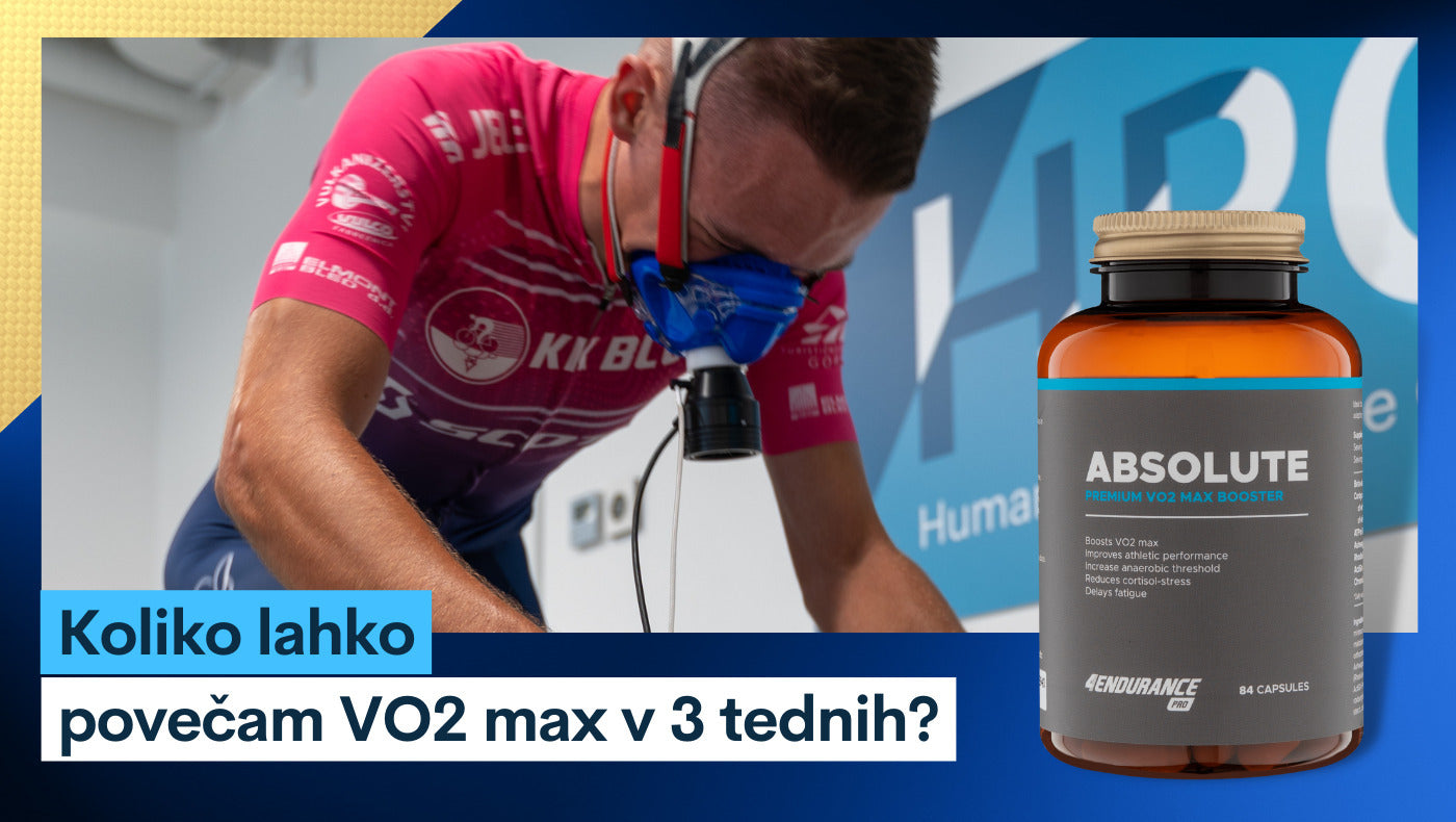 Koliko lahko povečam VO2 max v 3 tednih