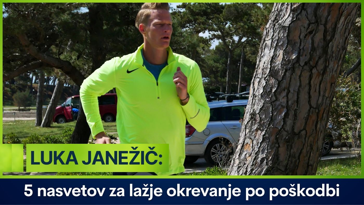 Luka Janežič: 5 nasvetov za lažje okrevanje po poškodbi