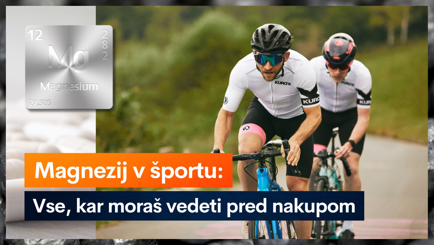 Magnezij v športu Vse, kar moraš vedeti pred nakupom
