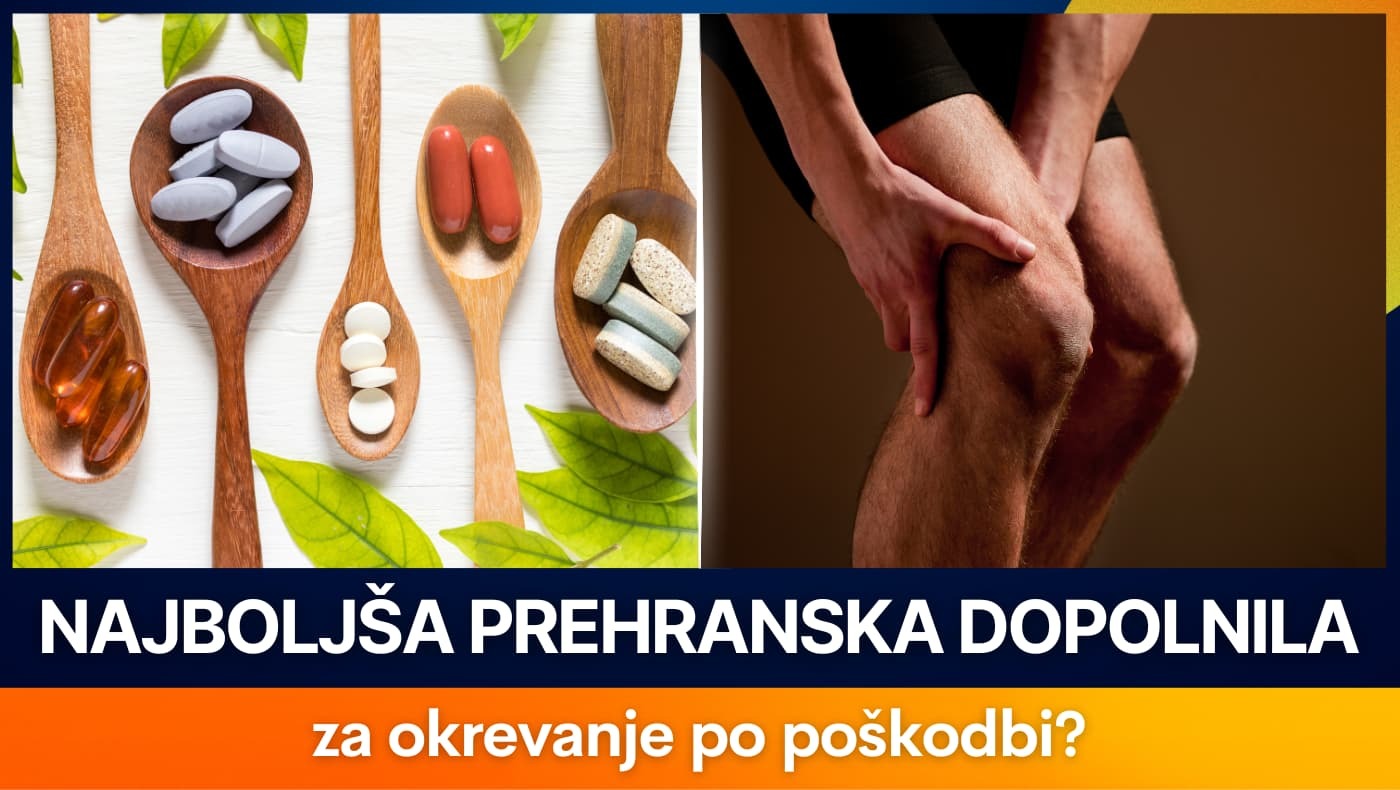 Najboljša prehranska dopolnila za okrevanje po poškodbi