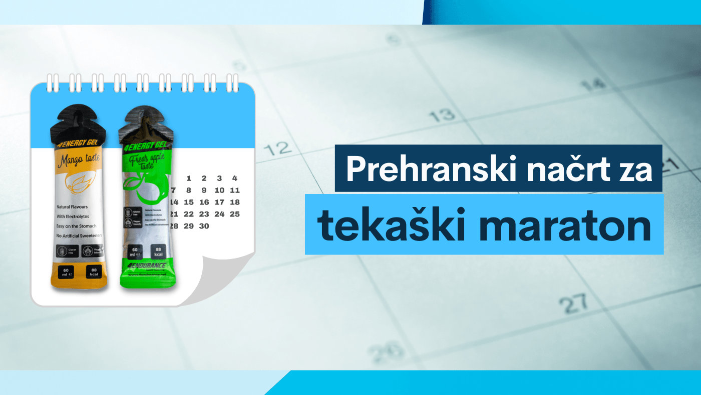 Prehranski načrt za Ljubljanski maraton