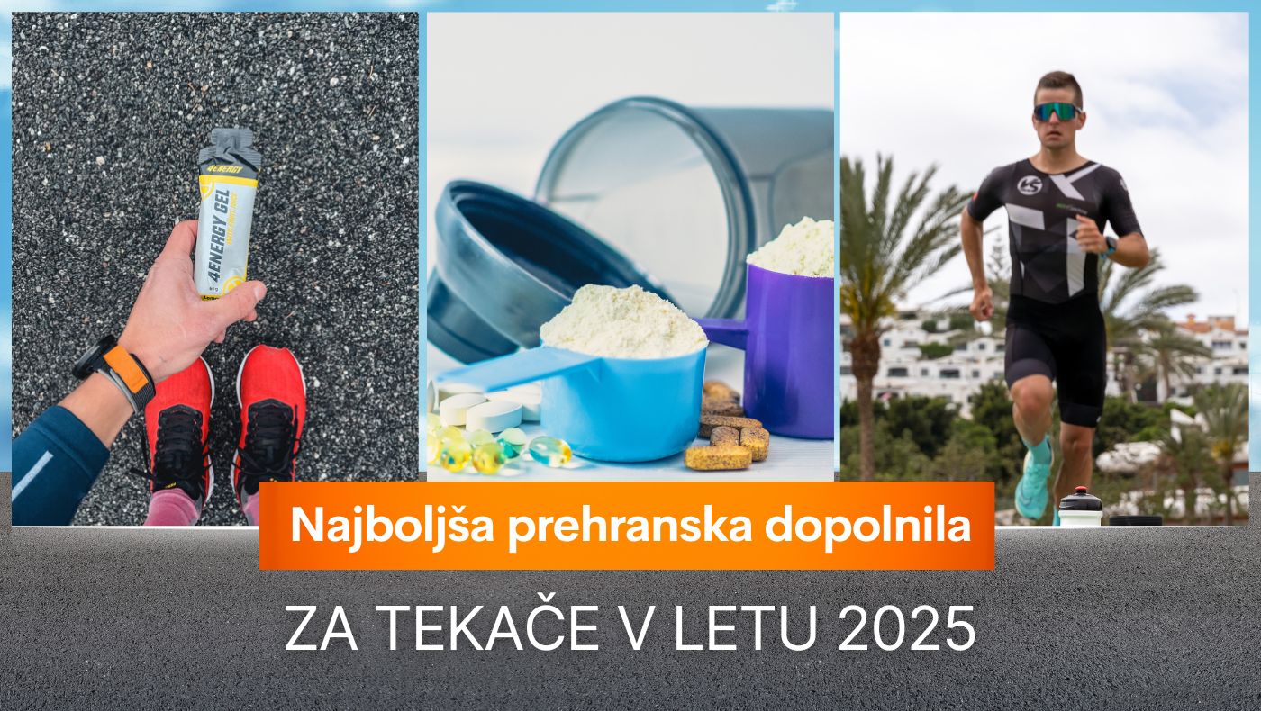 Najboljša prehranska dopolnila za tekače v letu 2025