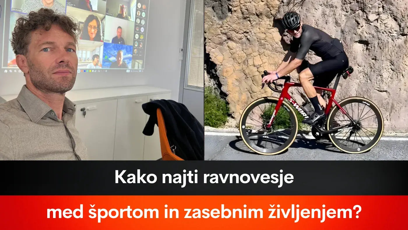 Kako najti ravnovesje med športom in zasebnim življenjem?