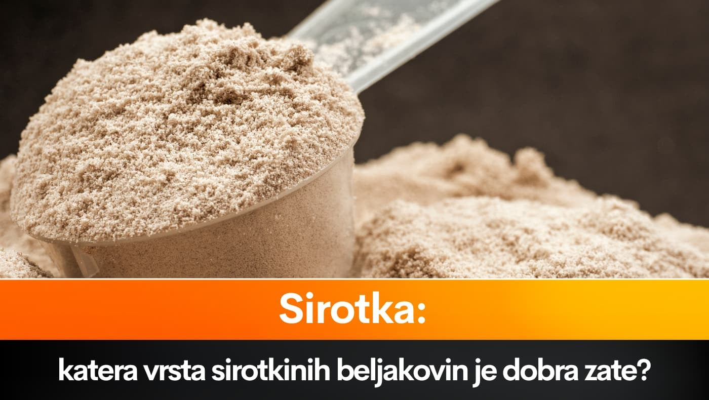 Sirotka: katera vrsta sirotkinih beljakovin je dobra zate?