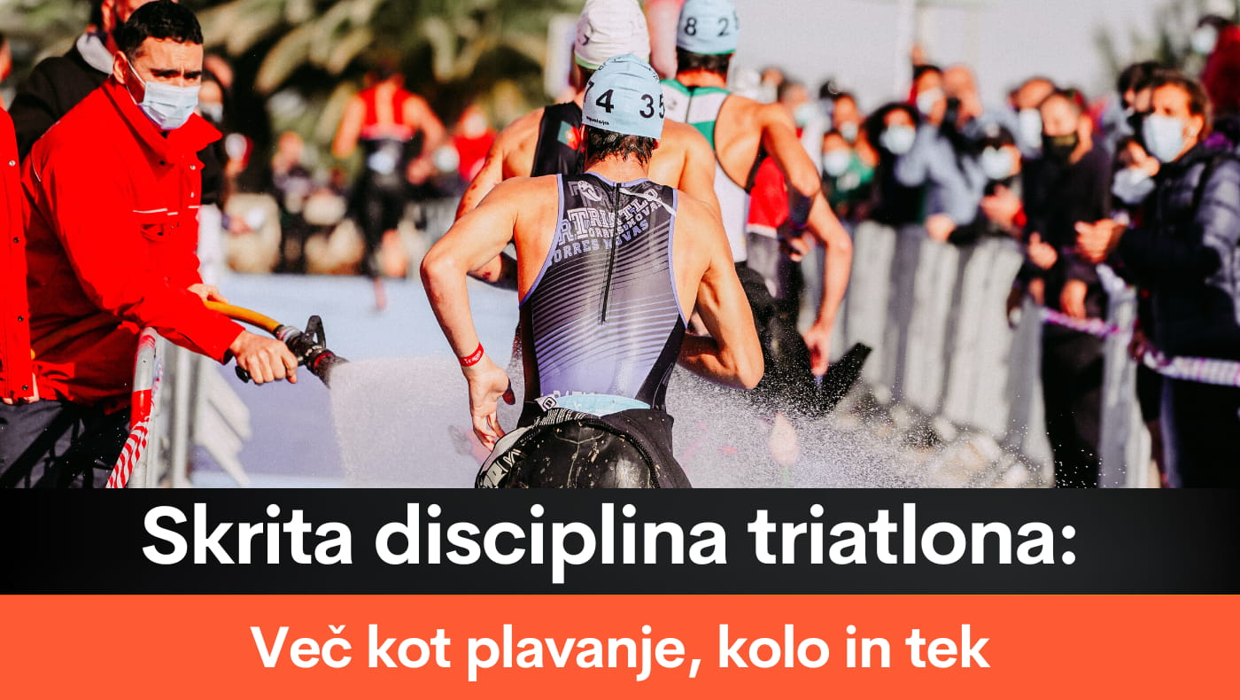 Skrita disciplina triatlona: Več kot plavanje, kolo in tek