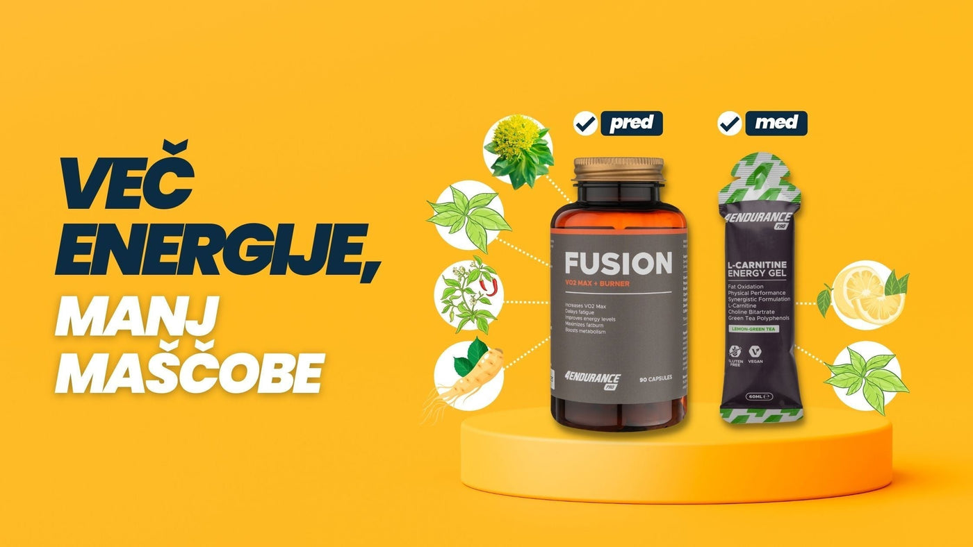 Več energije, manj maščobe