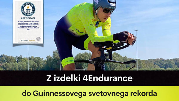 Z izdelki 4Endurance do Guinnessovega svetovnega rekorda