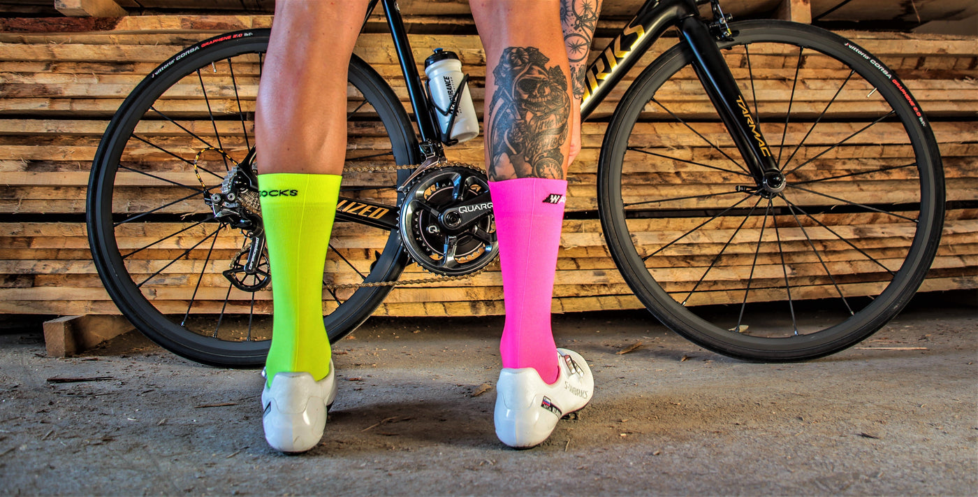 Kolesarske nogavice Wattsocks