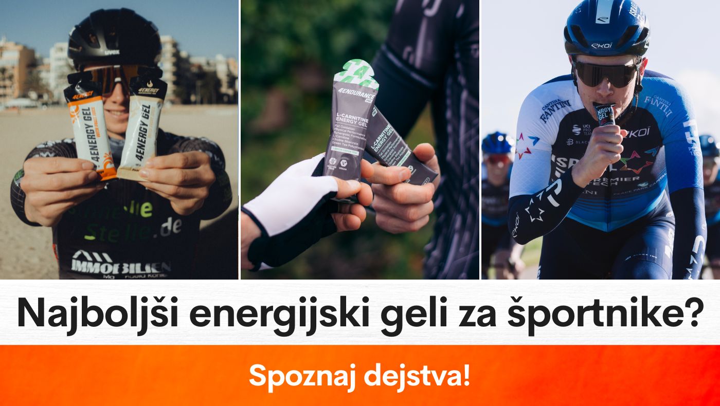 Najboljši energijski geli za športnike? Spoznaj dejstva!