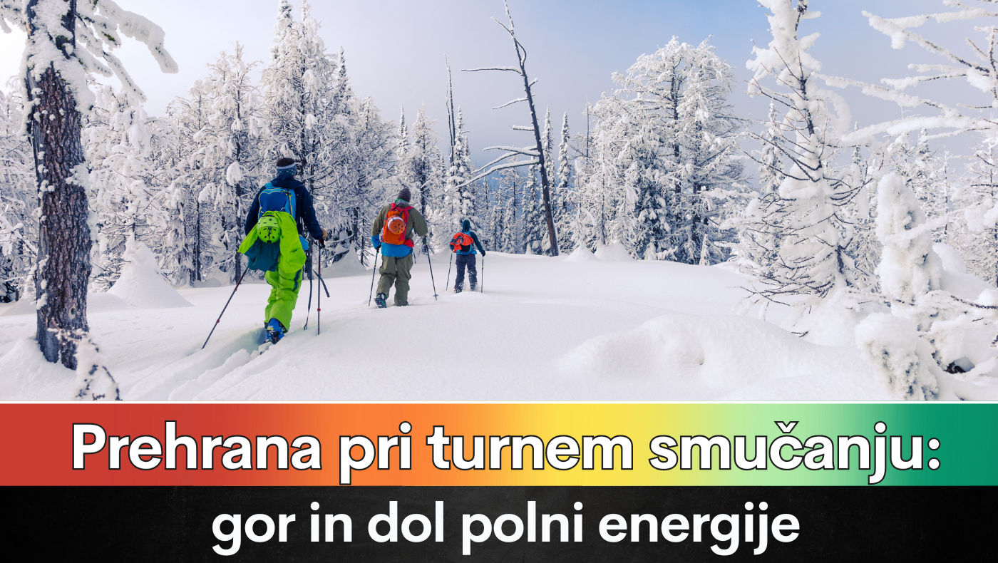 Prehrana pri turnem smučanju: gor in dol polni energije