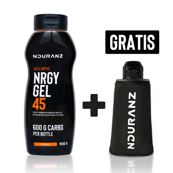 Nrgy Gel 45 (plastenka za večkratno polnjenje) + GRATIS Flaška za gel