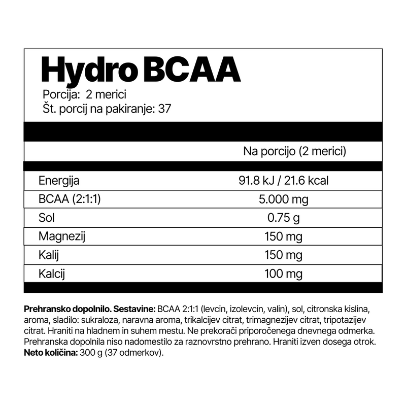 4Energy_Hydro_BCAA_Sportni_napitek