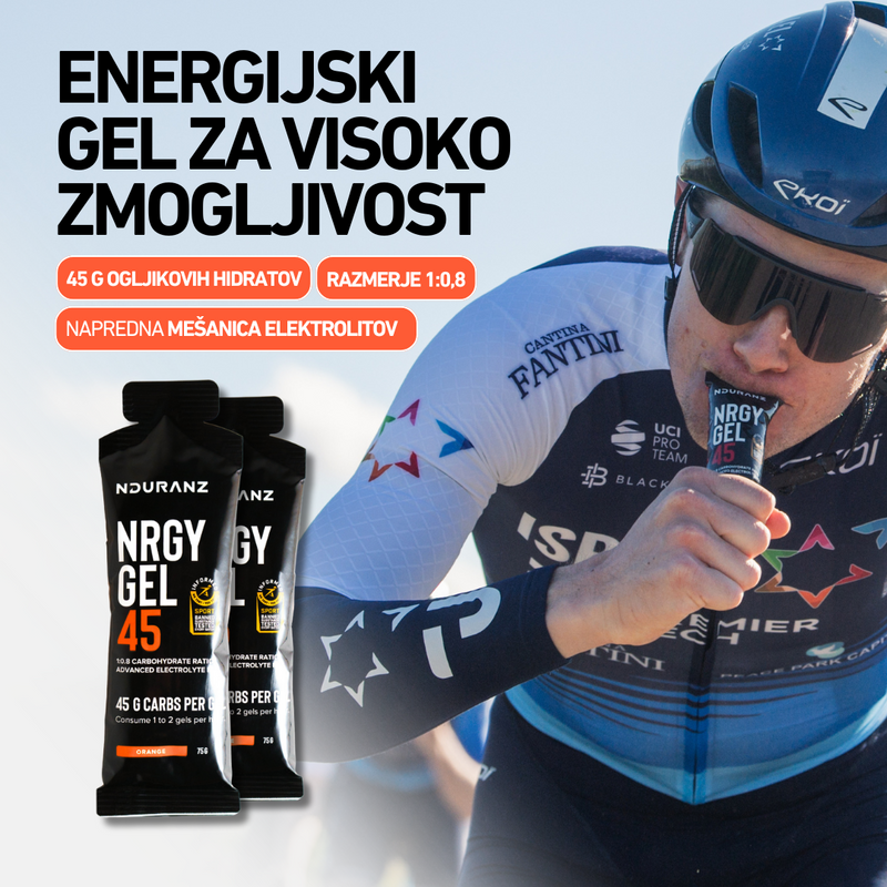 Nrgy Gel 45 (plastenka za večkratno polnjenje) + GRATIS Flaška za gel