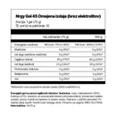Nrgy Gel 45 Omejena izdaja (brez elektrolitov)